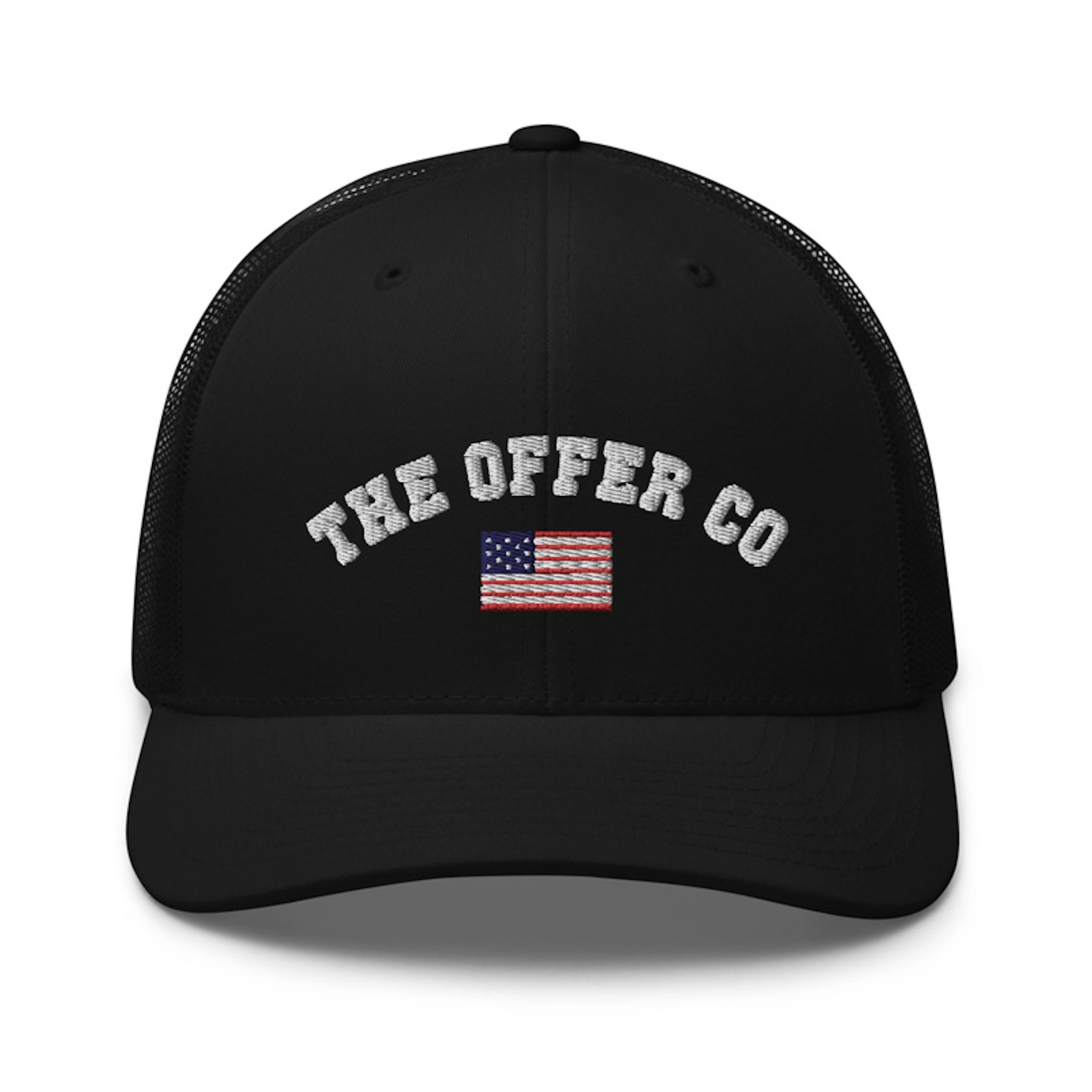 The Offer Co Collegiate Flag Trucker Cap