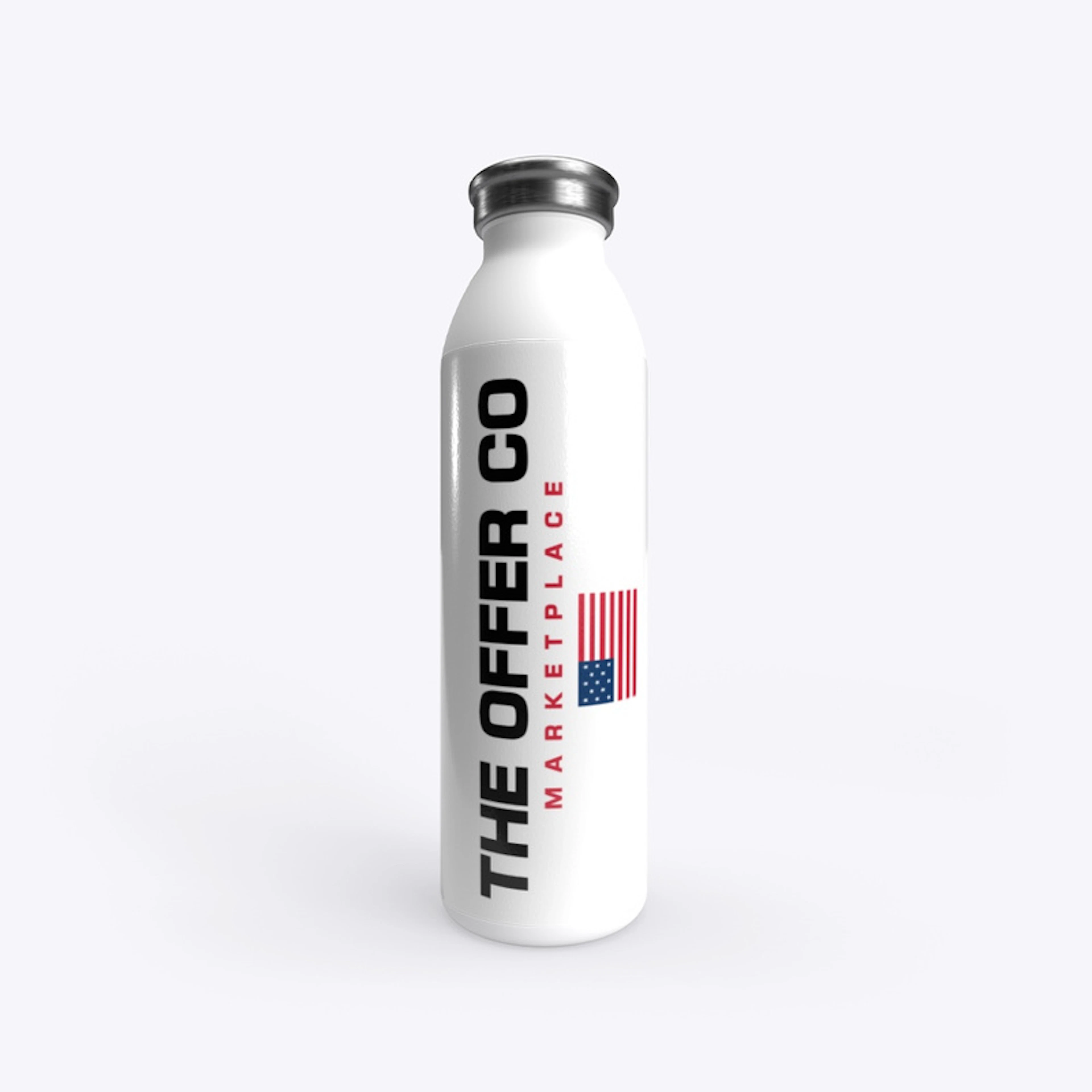 The Offer Company American Flag Bottle