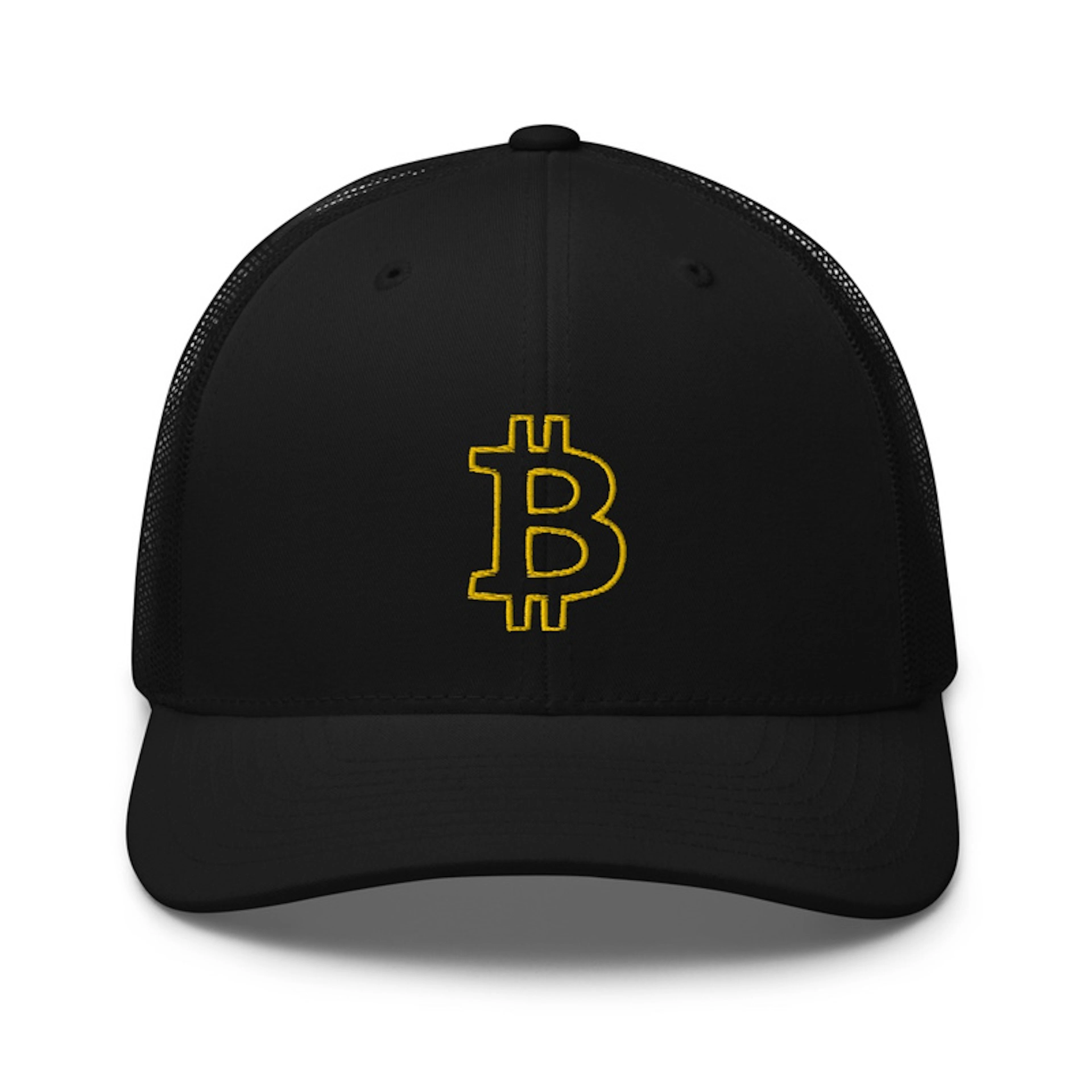 Bitcoin Logo Trucker Cap