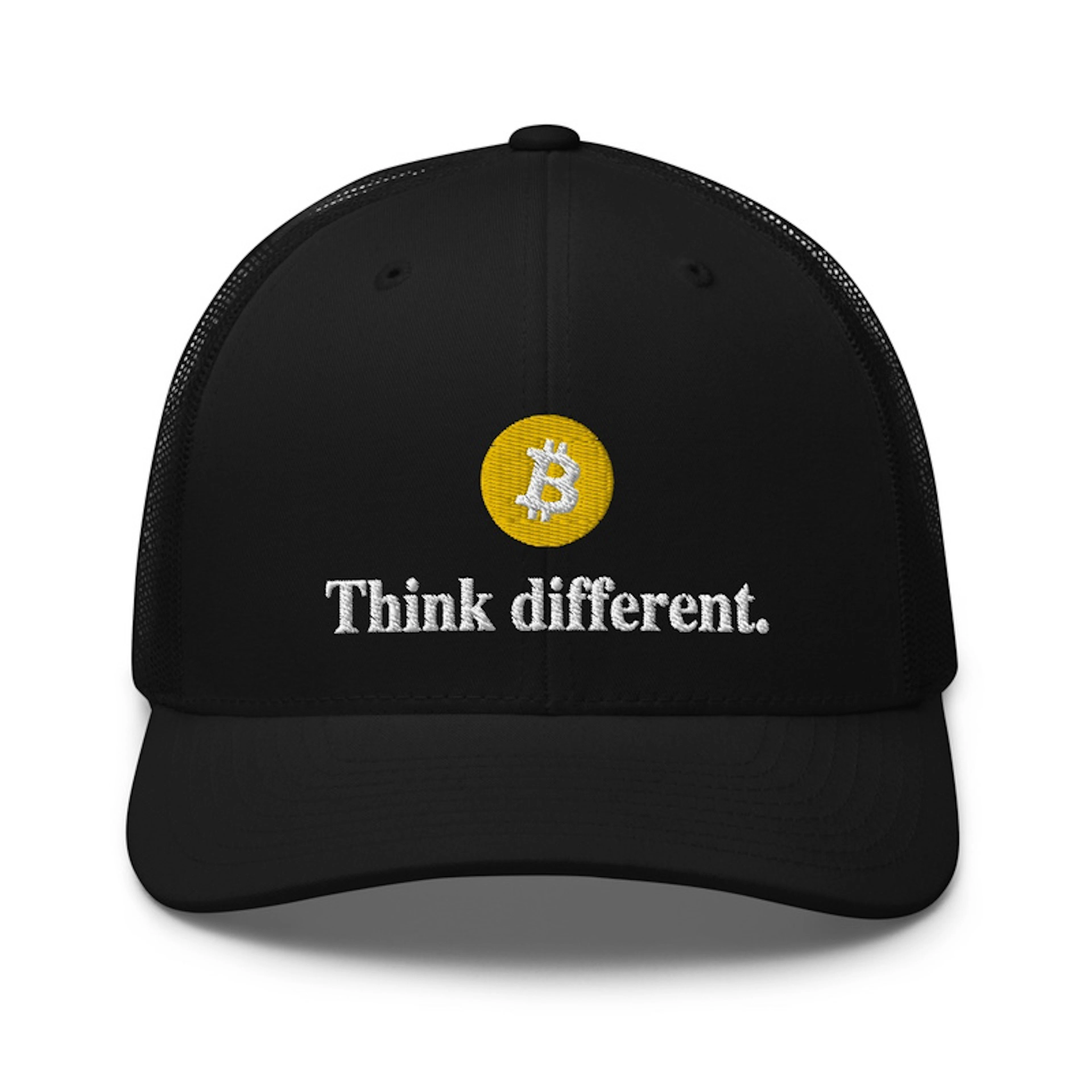 Bitcoin Think Different Trucker Cap
