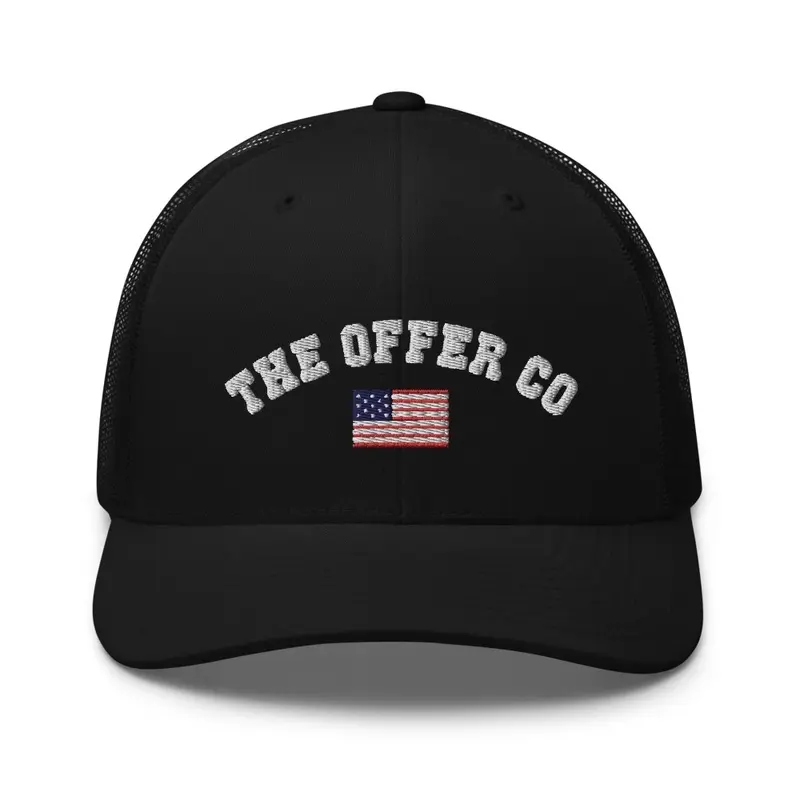 The Offer Co Collegiate Flag Trucker Cap