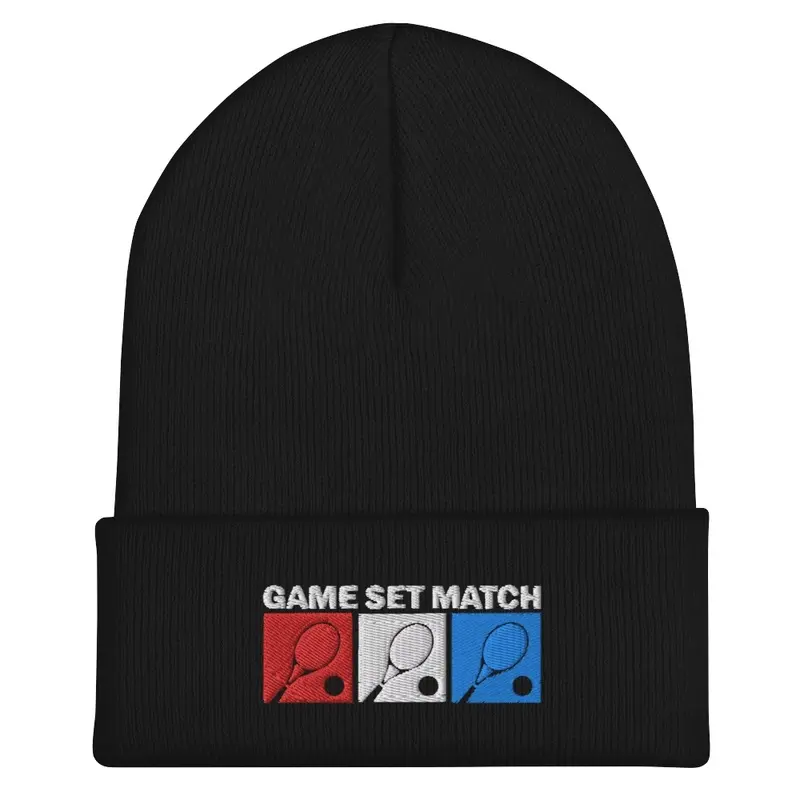 Game Set Match Beanie