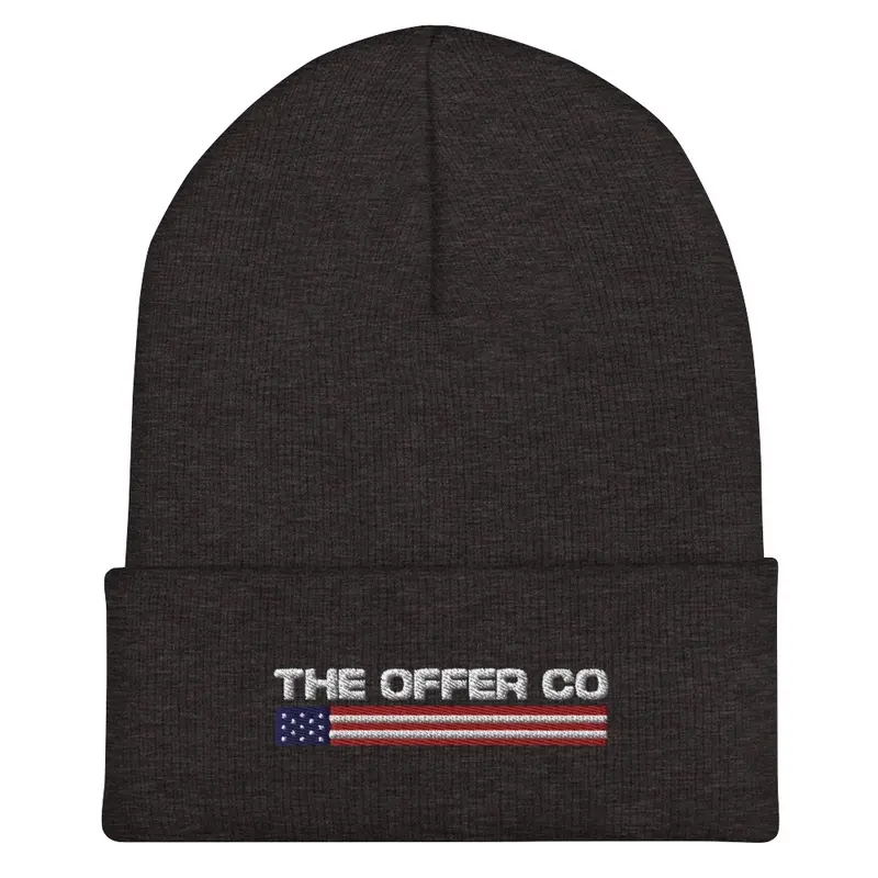 The Offer Co American Flag Beanie