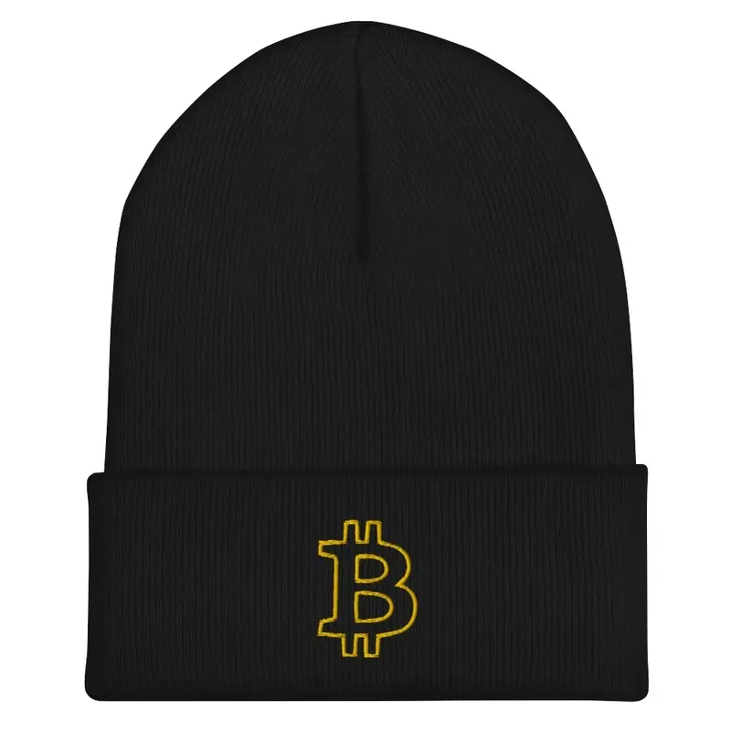 Bitcoin Logo Beanie