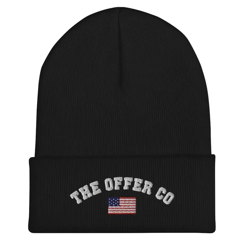 The Offer Co Collegiate Flag Beanie