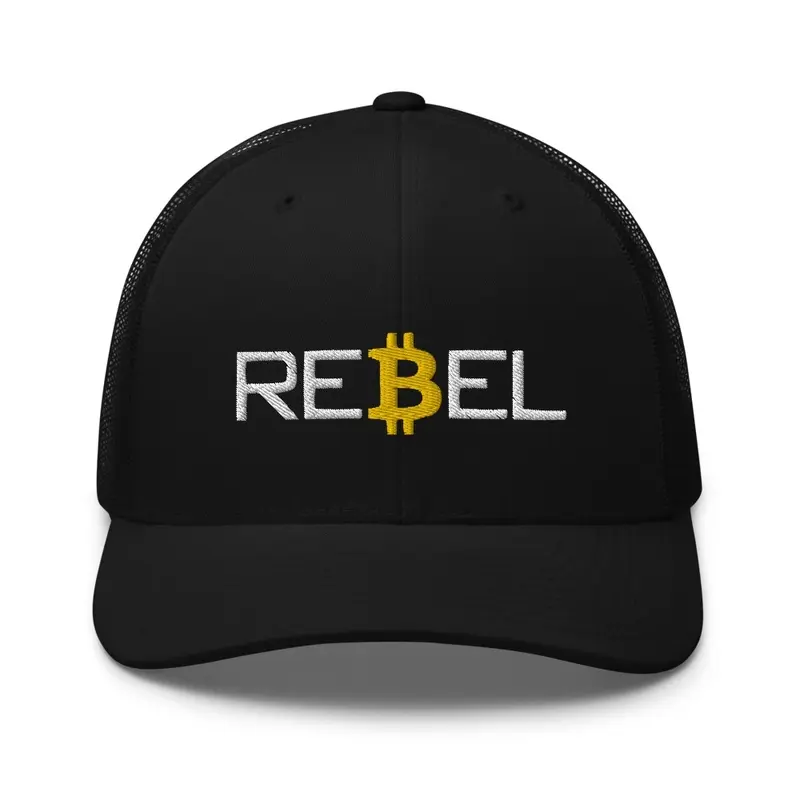 Bitcoin Rebel Trucker Cap